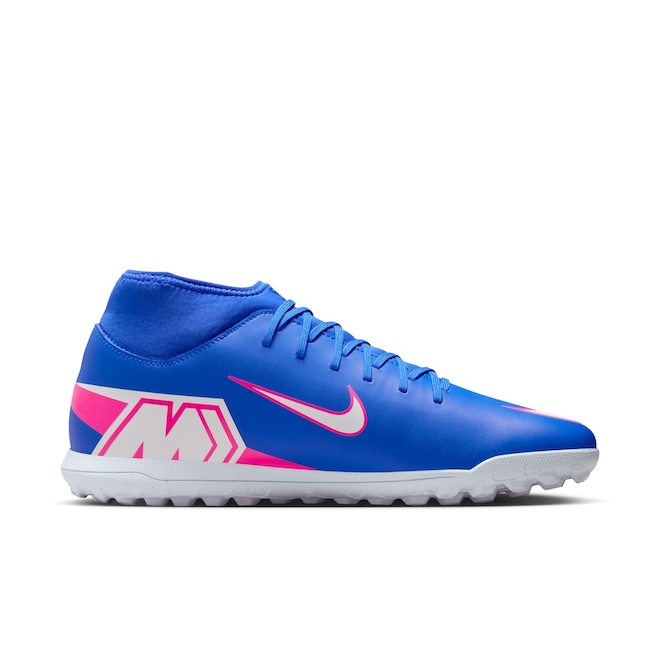 Chuteira de Society Masculina Nike Mercurial Superfly 10 Club - Foto 1