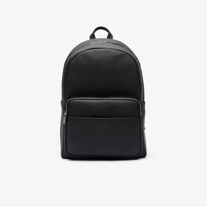 Mochila Lacoste Classic Masculina – O Ícone da Lona de Piqué - Foto 1