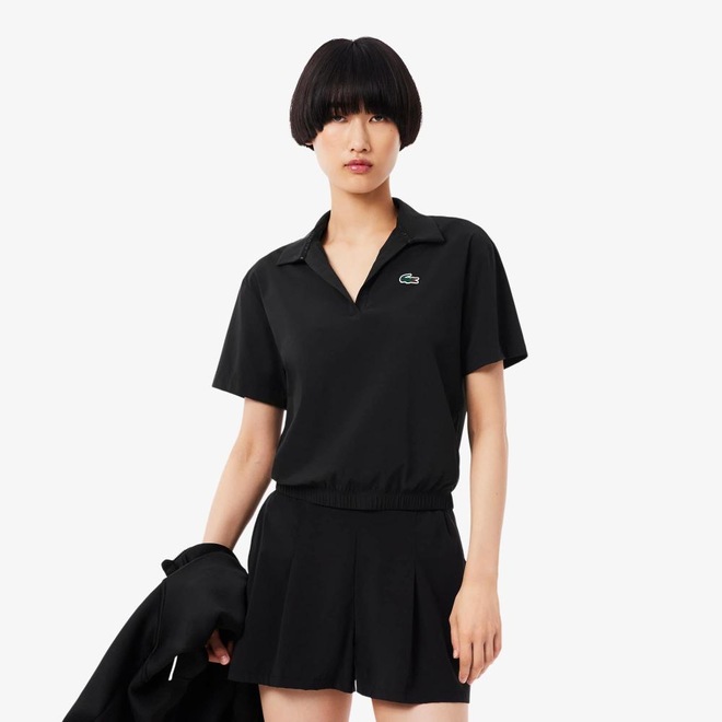 Camiseta Polo Lacoste Sport Folgada Feminina – Secagem Rápida e Máximo Conforto - Foto 1