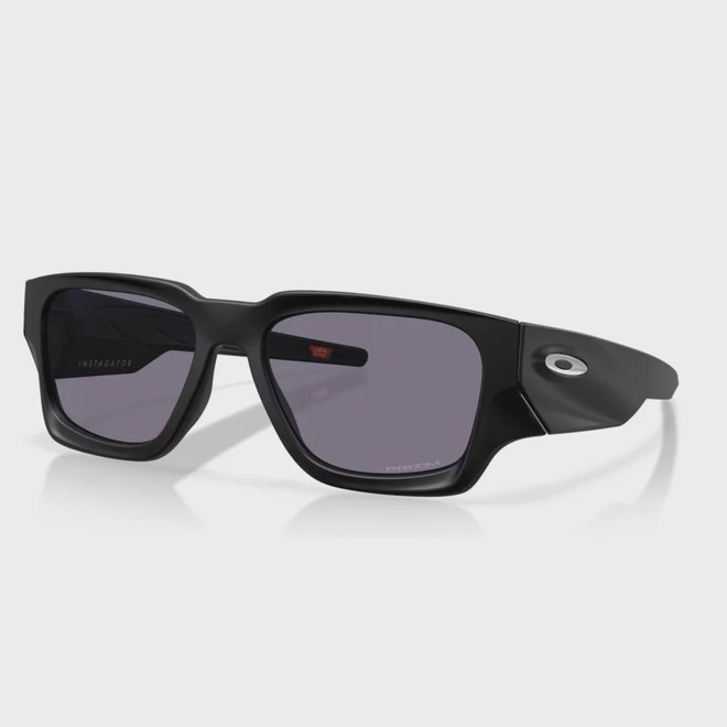 Óculos de Sol Unissex Oakley Instagator Prizm Grey Matte Black - Foto 1