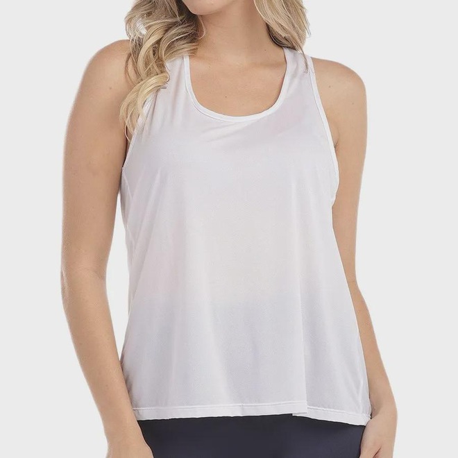 Camiseta Regata Delrio Sport Micro Dry Feminina - Foto 1