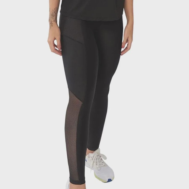 Calça Legging Delrio Sport Recorte e Bolsos Feminina - Foto 1