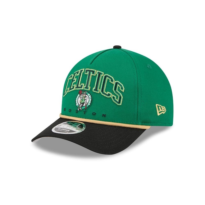 Boné New Era 9FORTY M-CROWN A-FRAME Boston Celtics NBA Masculino - Foto 1