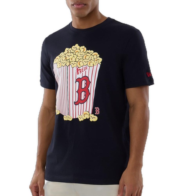 Camiseta New Era Regular Boston Red Sox MLB Masculina - Foto 1
