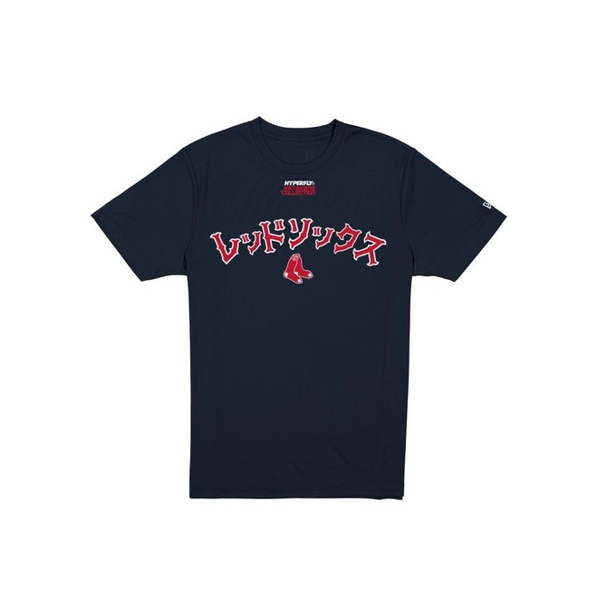 Camiseta New Era Regular Boston Red Sox MLB Hyperfly Masculina - Foto 1
