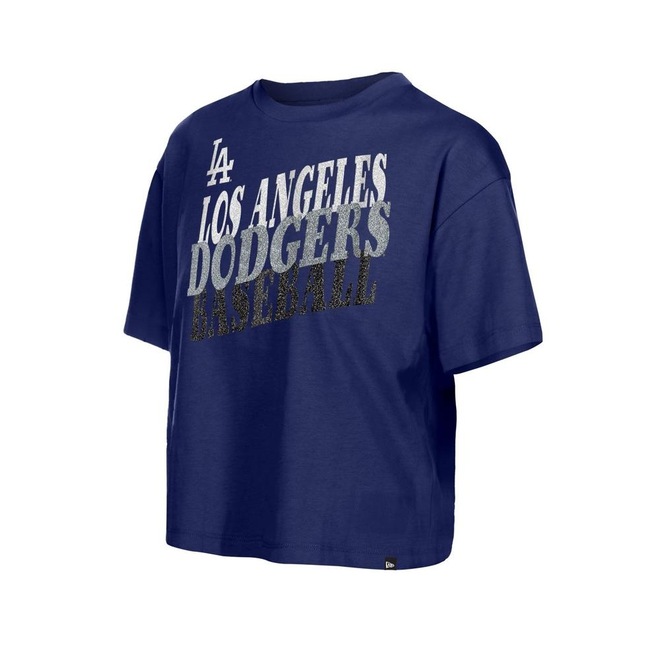 Camiseta New Era Regular Los Angeles Dodgers MLB Feminina - Foto 1