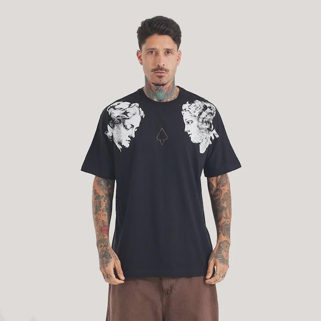 Camiseta Especial Manga Japonesa MCD Godness - Masculina - Foto 1