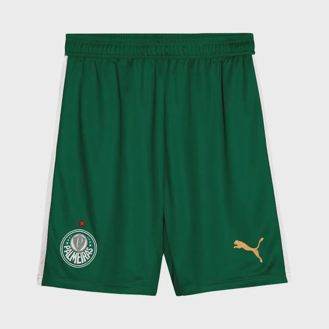Calção do Palmeiras II 24/25 Puma Torcedor Masculino - Foto 1