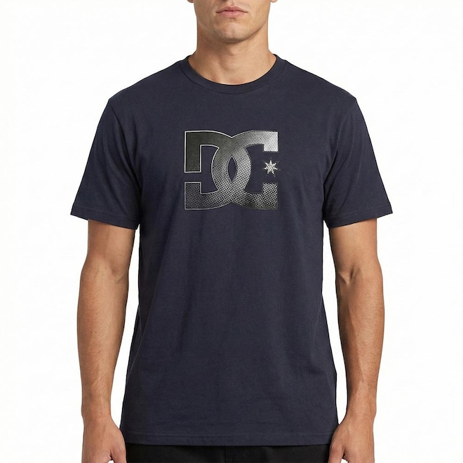 Camiseta DC Shoes DC Star Reflective Colors Masculina - Foto 1