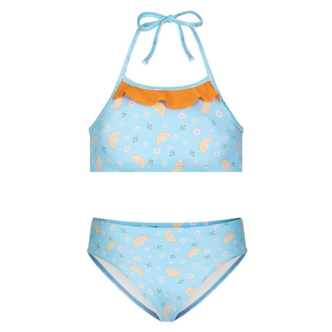 Conjunto Biquíni Selene Top e Calcinha Praia Infantil - Foto 1