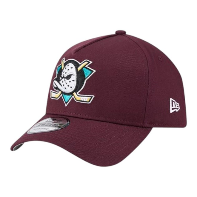 Boné New Era 940 A-Frame Retro Ducks Anaheim Ducks Masculino - Foto 1
