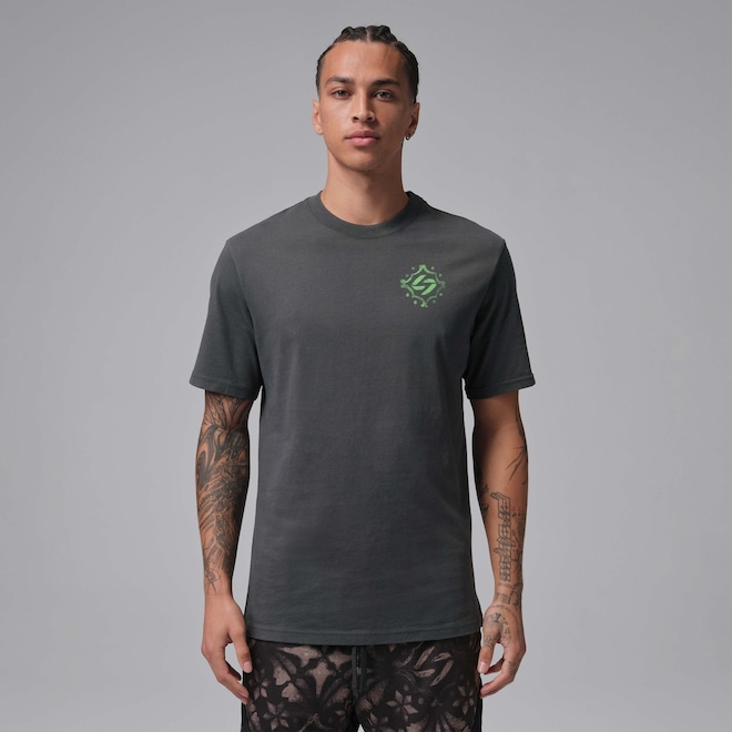 Camiseta Jordan Crew Masculina - Foto 1