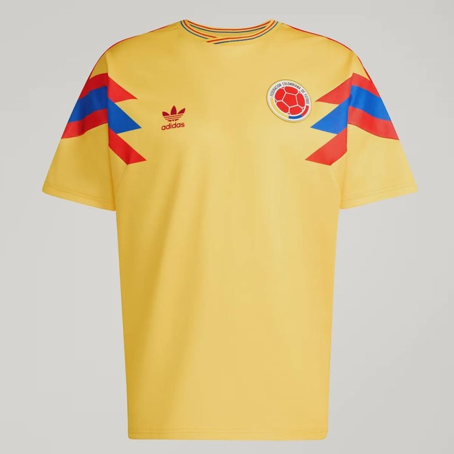 Camisa da Colombia II 1990 adidas Masculina - Foto 1