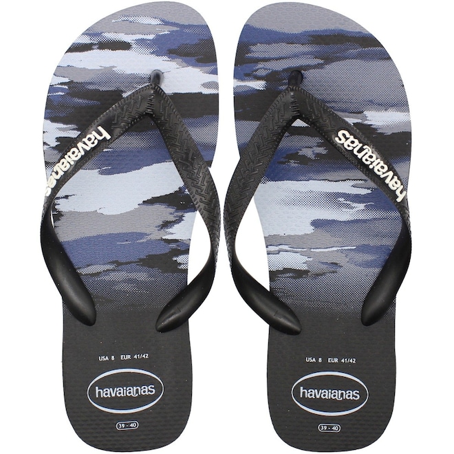 Chinelo De Dedo Havaianas Top Camu Masculino - Foto 1