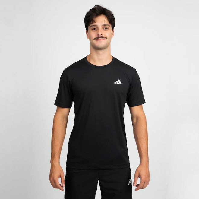 Camiseta Adidas Own The Run Stripes Masculina - Foto 1