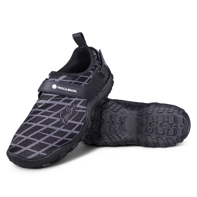 Sapatilha Aquática Fábio Baca Pesca Brasil 28-44 - Foto 1