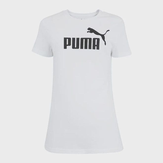 Camiseta Ess Logo Puma Feminina - Foto 1