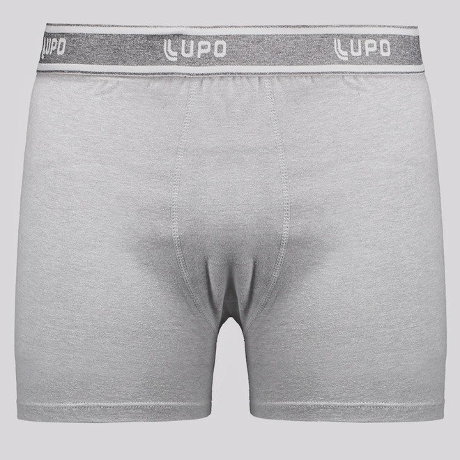 Cueca Boxer Lupo Basic Masculina - Foto 1