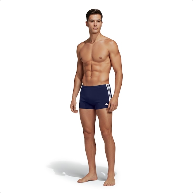 Sunga 3 Listras Boxer adidas Masculino - Foto 1