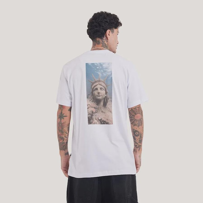 Camiseta Regular Estatua - Mcd - Masculino - Foto 1
