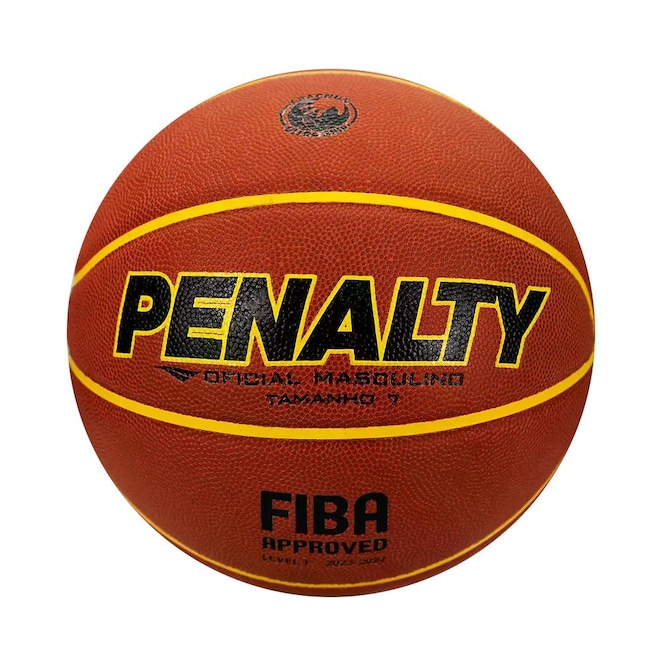 Bola De Basquete Oficial Crossover Pro 7 Penalty - Masculino - Foto 1
