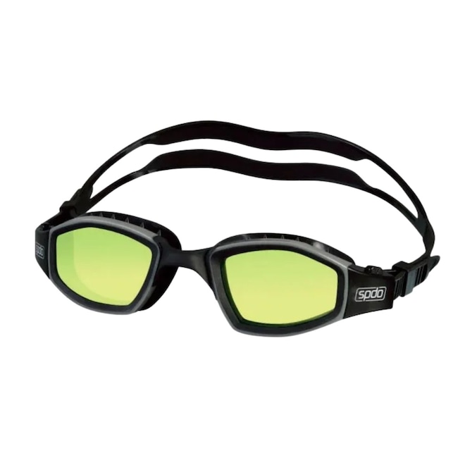 Óculos Natação Speedo Invictus Anti-fog UV Lentes Curvas - Foto 1