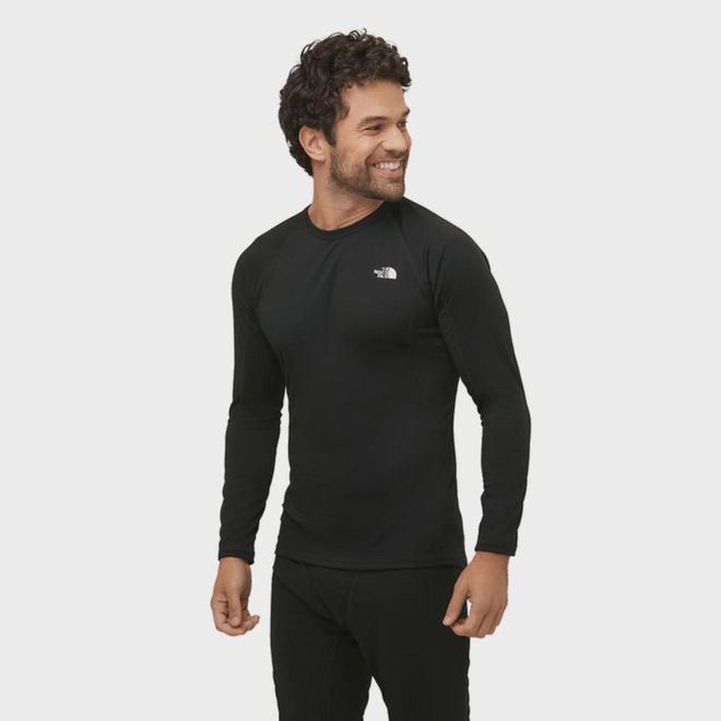 Camiseta Segunda Pele The North Face Light Crew Manga Longa Masculina - Foto 1