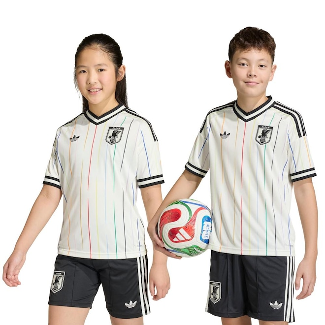 Camisa Japão II 26/27 adidas Infantil - Foto 1