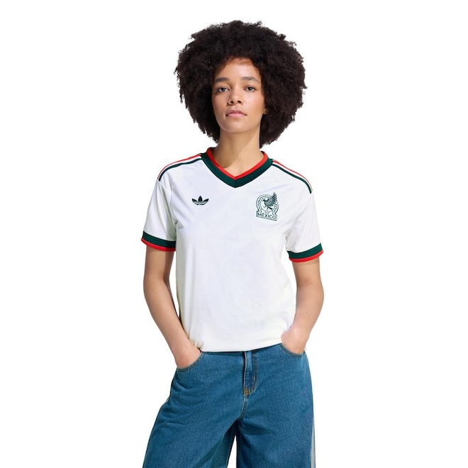 Camisa Seleção do México II 26/27 adidas Feminina - Foto 1