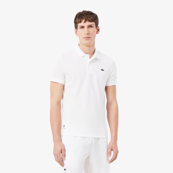 Camiseta Polo Lacoste Tennis x Daniil Medvedev Masculina - Foto 1