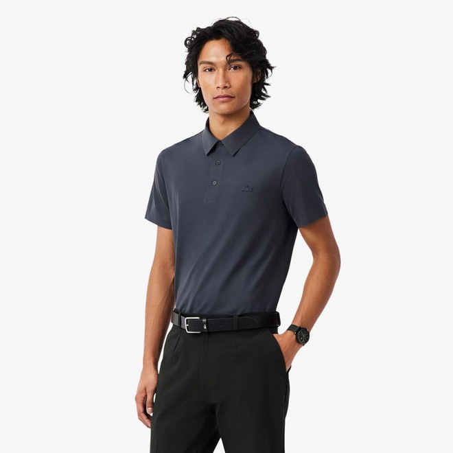 Camiseta Polo Commuter Modelagem reta Lacoste Masculina - Foto 1