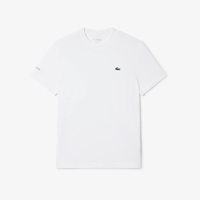 Camiseta de tênis Novak Djokovic x Lacoste Masculina - Foto 1