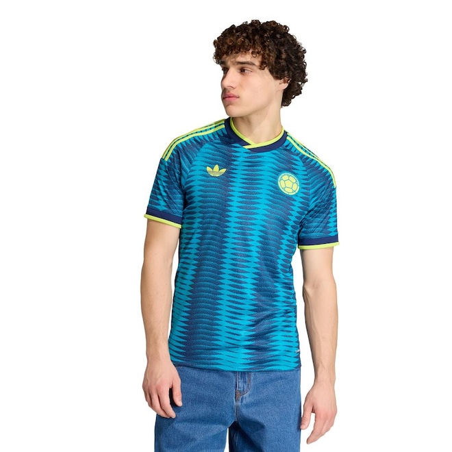 Camisa Seleção da Colômbia II 26/27 Adidas Masculina - Foto 1