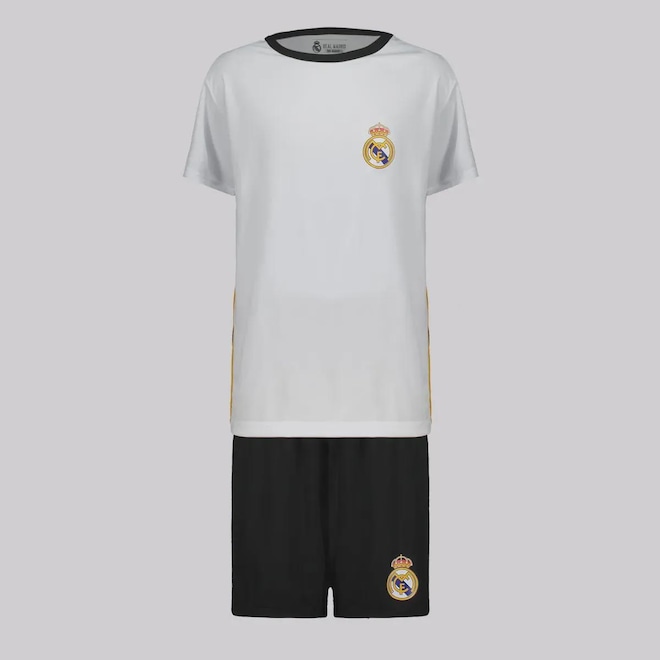 Kit Real Madrid Dry 7 Vini Jr Infantil - Foto 1