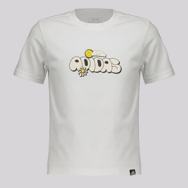 Camiseta adidas Gráfica Infantil - Foto 1