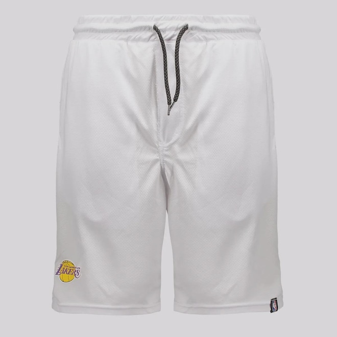 Bermuda NBA Los Angeles Lakers Logo Masculina - Foto 1
