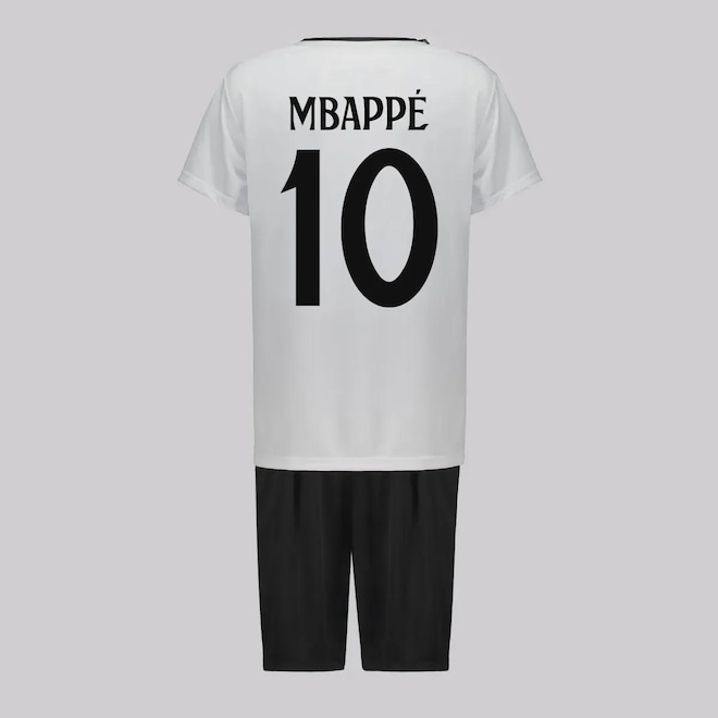Kit do Real Madrid Dry 10 Mbappé Infantil - Foto 1