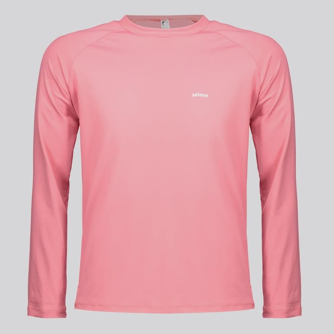 Camiseta Infantil Selene UV50+ Manga Longa - Foto 1
