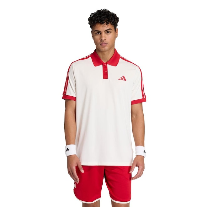 Camisa Polo Masculino Tennis Classics adidas - Foto 1