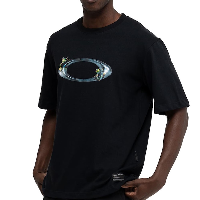 Camiseta Oakley Jupters Adventure WT26 Masculina - Foto 1
