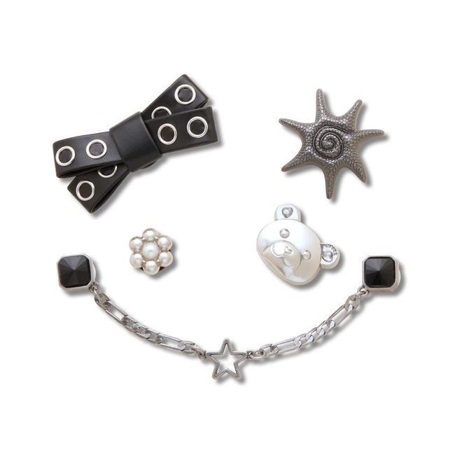 Kit Jibbitz™ Crocs Punk Fofo Pack com 5 Peças - Foto 1