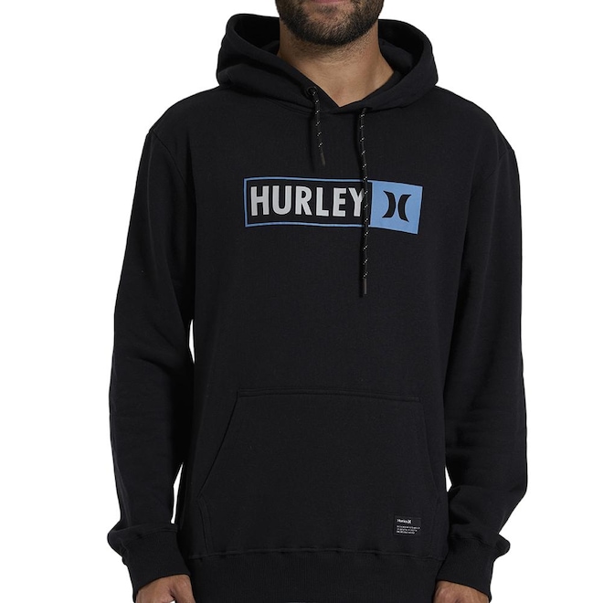 Moletom Masculino Hurley Canguru Track WT26 - Foto 1