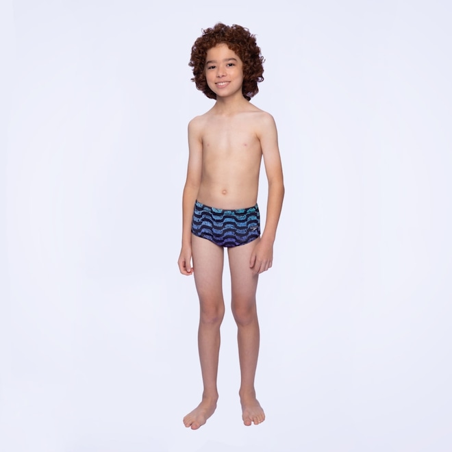 Sunga Speedo Tradicional Copacabana - Infantil - Foto 1