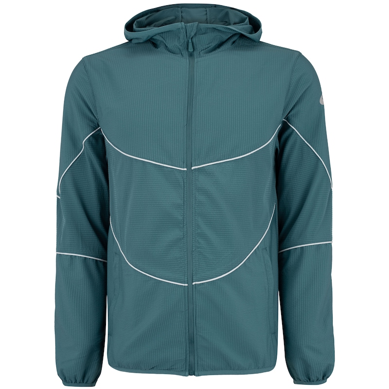 Jaqueta Masculina ASICS Pinstripe Bolsos Seguros Plana é ruim? Jaqueta Masculina ASICS Pinstripe Bolsos Seguros Plana é boa?