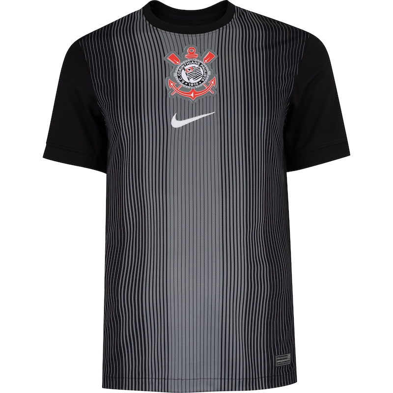 Camisa de Goleiro do Corinthians 25/26 Torcedor Pro Nike Masculina Menor preço em Camisa de Goleiro do Corinthians 25/26 Torcedor Pro Nike Masculina