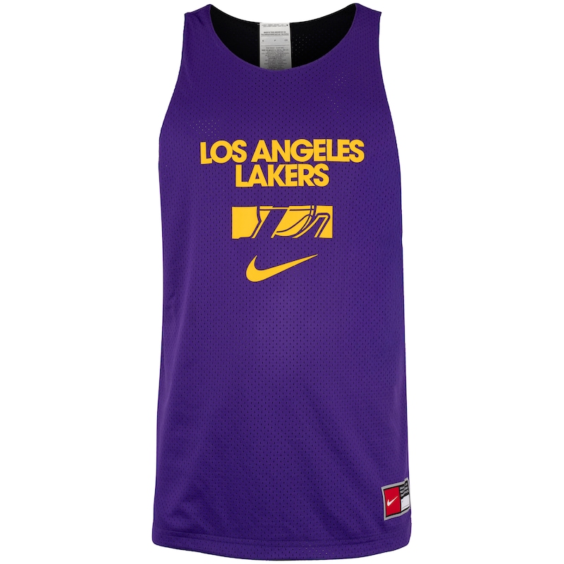 Camiseta Regata Nike NBA Los Angeles Lakers 25/26 Masculina Menor preço em Camiseta Regata Nike NBA Los Angeles Lakers 25/26 Masculina
