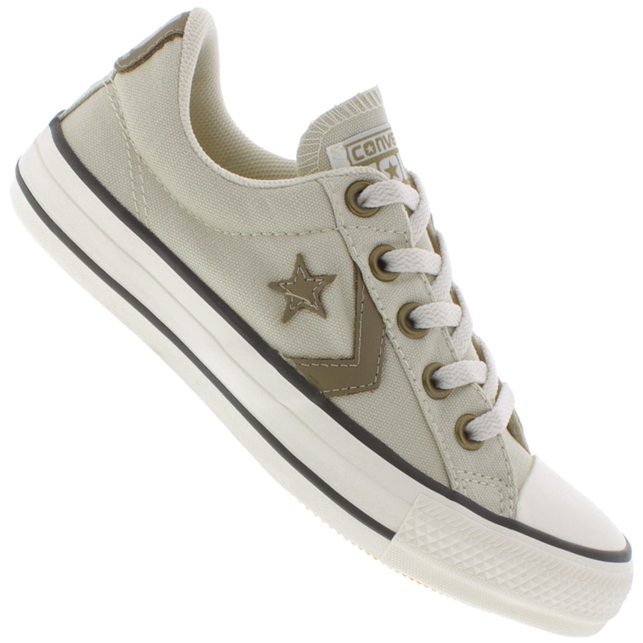 Tênis Converse All Star Preto lona Feminino e Masculino sola baixa