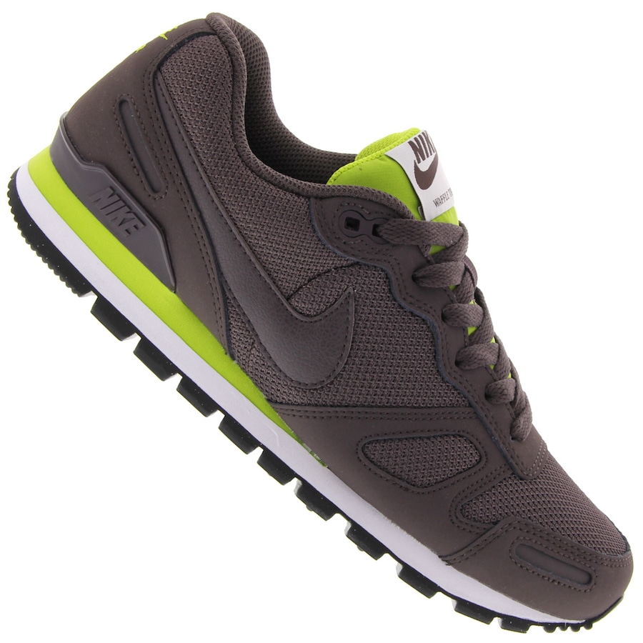 Nike air waffle trainer cinza best sale