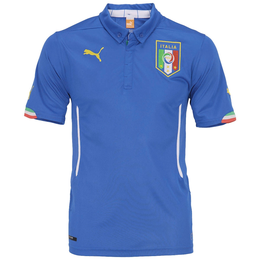 Camisa Puma Seleção Itália I s/n 2014 - Torcedor