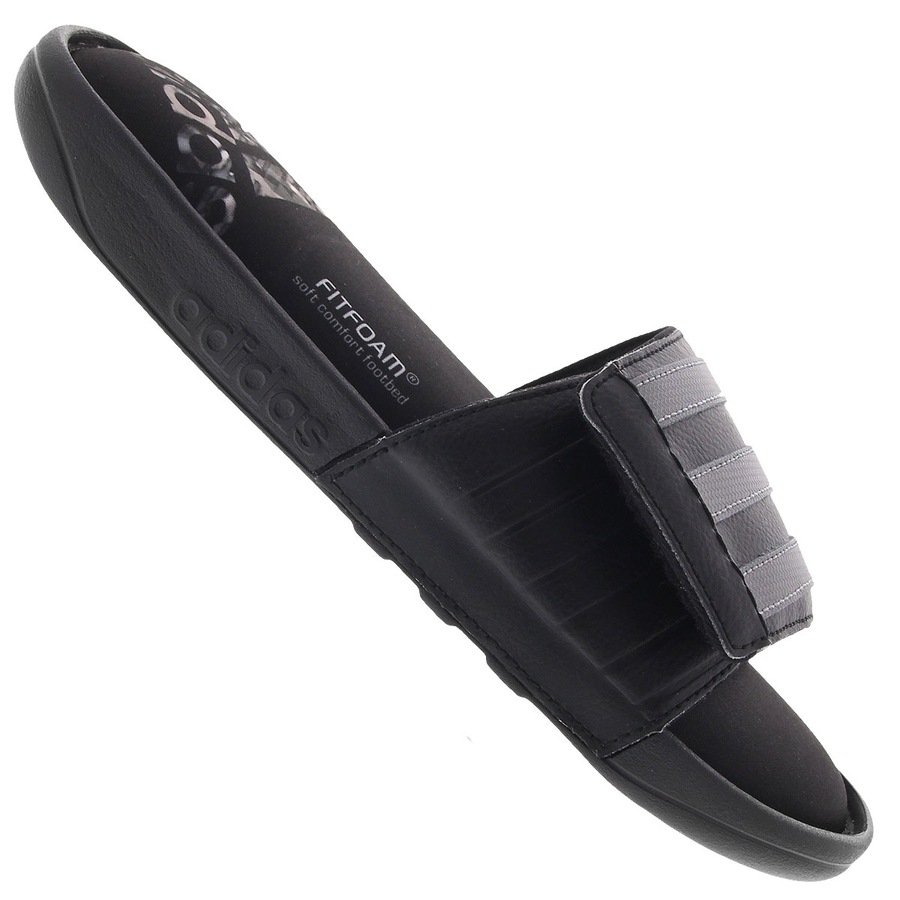chinelo adidas confort